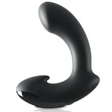 Черный вибромассажер простаты Ultimate Silicone P-Spot Massager (236495)