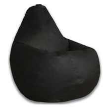 Dreambag Кресло-мешок Черная ЭкоКожа 2XL ID - 339931
