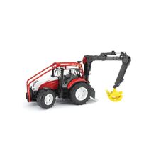 Bruder (Брудер) Трактор Steyr CVT 6230 лесной с манипулятором, Bruder (Брудер)