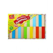 Alatoys Кирпичики наполовину окрашенный 24 шт.