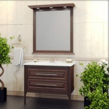 Opadiris Мебель для ванной Корлеоне 80 орех