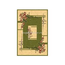 Люберецкий ковер Супер акварель 98501-11 зеленый, 3 x 4.5