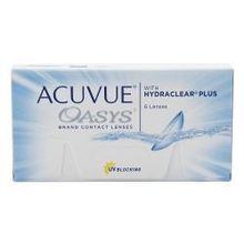 Контактные линзы Johnson&amp;Johnson Acuvue Oasys, 6 шт, R: 8.4, D: -2
