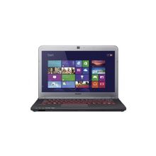 Ноутбук 14 Sony VAIO SVE-1412E1R B B980 4Gb 320Gb HD Graphics DVD(DL) BT Cam 4000мАч Win8 Черный