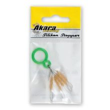 Стопор для поплавка Akara 5х2 мм (15 стопоров) White