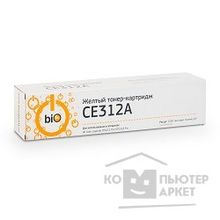 Bion Cartridge Bion CE312A Картридж для HP Color LaserJet CP1012 Pro CP1025 Pro Canon LBP7010C LBP7018C, жёлтый 1000 стр Бион