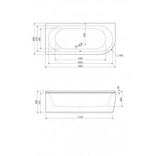 Акриловая ванна,правосторонняя Cezares METAURO CORNER-180-80-40-R 1800x800x400