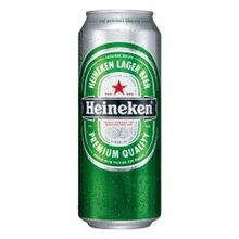 Пиво Хайникен, 0.500 л., 3.9%, лагер, светлое, железная банка, 24
