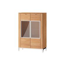 Витрина 2-дверная низкая с подсветкой