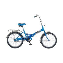 Велосипед складной Novatrack FS30 20 (2017) синий
