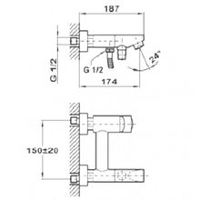 Teka Kobe 3512212 для ванны, с душ. набором