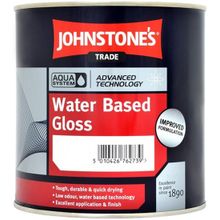 Johnstones Aqua Water Based Gloss 2.5 л белая