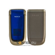 Корпус Class A-A-A Nokia 2660 серебро синий