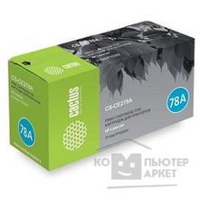 Cactus CE278AS Картридж CS-CE278AS для LaserJet P1566 P1606w, чёрный, 2100 стр.