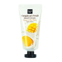 Крем для рук Тропические фрукты с манго и маслом ши FarmStay Tropical Fruit Hand Cream Mango & Shea Butter 50мл