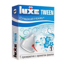 Luxe Презерватив Luxe Tween  Сладкий нокаут  с ароматом фиалки - 1 шт.