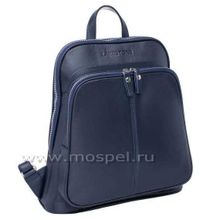 Lakestone Женский кожаный рюкзак Copley Dark Blue