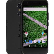 Смартфон Highscreen Fest XL Pro Black (1.45GHz, 3Gb, 5.5" 1280x720 IPS, 4G+WiFi+BT, 32Gb+microSD, 13Mpx)