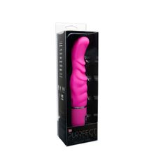 Dream Toys Розовый вибратор PURRFECT SILICONE DELUXE VIBE - 15 см. (розовый)