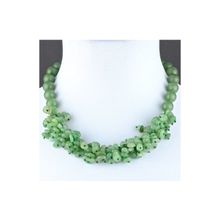 Бусики-Колечки Колье Нефрит "Артиситта" арт.П4345