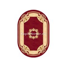 Российский ковер LEONARDO carving 5333 b овальный, 1.5 x 3