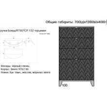 Смарт Комод Сканди 3 Black глянец