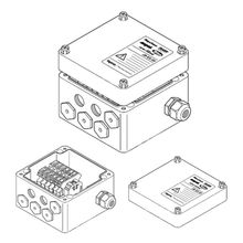 Трехфазная соединительная коробка (1xM32 + 6xM20) JB-EX-21 (EE x e)