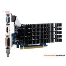 Видеокарта 2Gb &lt;PCI-E&gt; ASUS ENGT520 SILENT DI с CUDA &lt;GFGT520, DDR3, 64 bit, VGA, DVI, HDMI, Low Profile, Retail&gt;