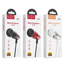 Hoco Hoco M59 Magnificent universal earphones with mic silver