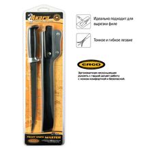 Нож Akara Fillet Master FK18-23 23 см кожаный чехол