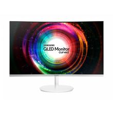 Монитор 31.5" SAMSUNG C32H711QEI LED VA 16:09 HDMI  300cd 3000:01:00 178 178 2560x1440 белый