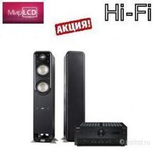 Mirlcd Polk Audio Signature S55 Black + Onkyo A-9070 Black АКЦИЯ !!!