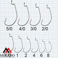 Офсетный крючок Mikado WORM 1 № 5 0   ( 5 шт.)