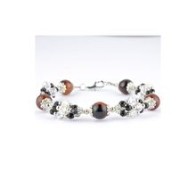 Бусики-Колечки Браслет Сардоникс "Нирвана" арт. ВАН-1695