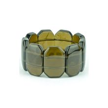 Бусики-Колечки Браслет Раухтопаз "Клеопатра" арт.бНРТ-2(35-22)-17-1