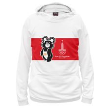 Худи Я-МАЙКА Олимпийский мишка и лого олимпиады 1980 года в Москве