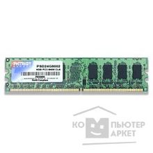 Patriot DDR2 DIMM 4GB PSD24G8002 81 PC2-6400, 800MHz