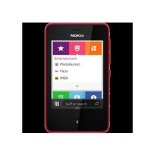 Nokia Asha 501 Dual Sim red