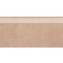 Керамогранит Kerama marazzi Sg601700RGr Фудзи Коричневый Обрезной ступень 30х60