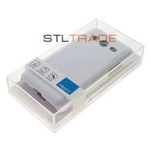 G355 Core 2 Samsung Galaxy Накладка Air Case + защитная пленка, белая, Deppa
