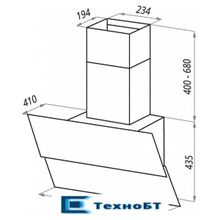 Каминная вытяжка Maunfeld Plym 60 WH