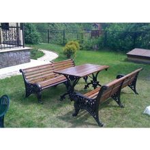 Комплект садовой мебели «ПОЛЯНА» (1,5 м)