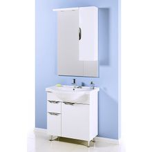 Aqwella Зеркальный шкаф Эколайн 75