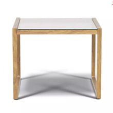 «Лион» столик кофейный стеклянный, цвет «натуральное дерево»