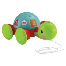 Fisher Price (MATTEL) Черепаха Y8652 обучающая на колесиках  Fisher-price Фишер Прайс Y8652