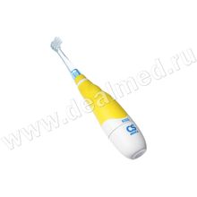 Зубная щетка CS Medica CS-561 Kids желтая (с 1 до 5 лет), Китай
