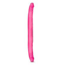 Blush Novelties Розовый двусторонний фаллоимитатор B Yours 16  Double Dildo - 40,6 см. (розовый)