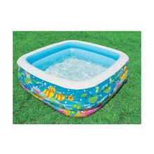 Надувной бассейн для детей Intex 57471NP "Sea Aquarium Pool" 159x159x50см, 3+