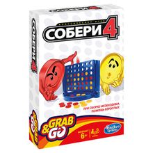 HASBRO GAMES Other Games B1000 Дорожная игра Собери 4 B1000