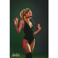 Силиконовый кляп-шар Hentai с зажимами на соски (224424)